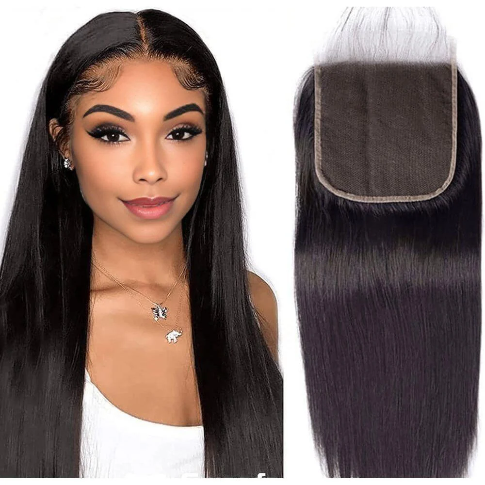 Dream Hair 4*4 Lace Closure Straight 12" - Natural Color