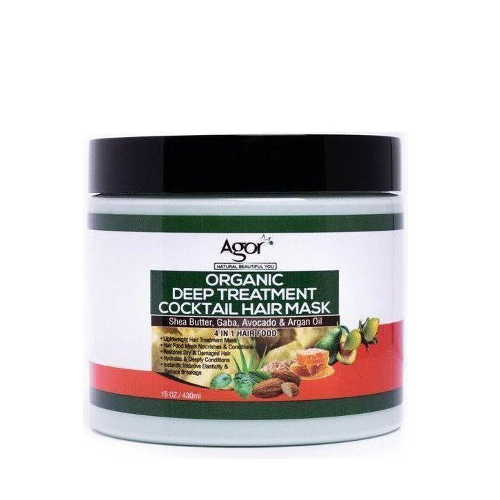 Agor Organic Deep Treatment Cocktail Hair Mask 430g