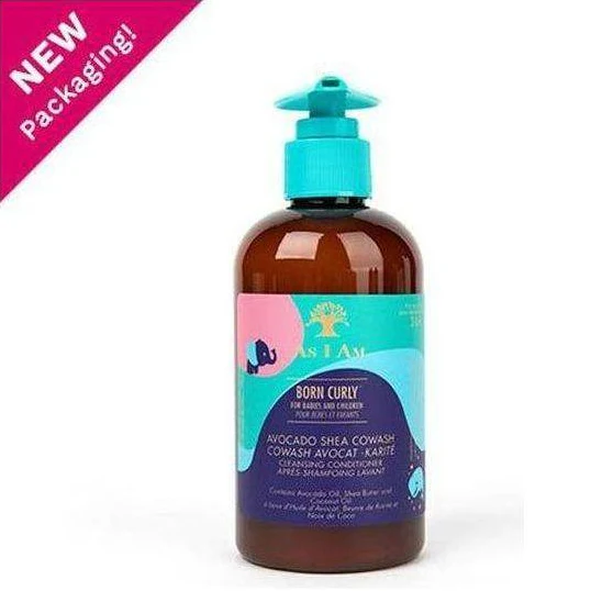As I Am Born Curly Avocado Shea Cowash 240ml