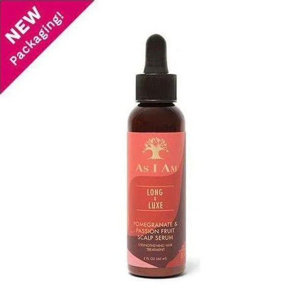 As I Am Long & Luxe Pomegranate & Passion Fruit Scalp Serum 60ml