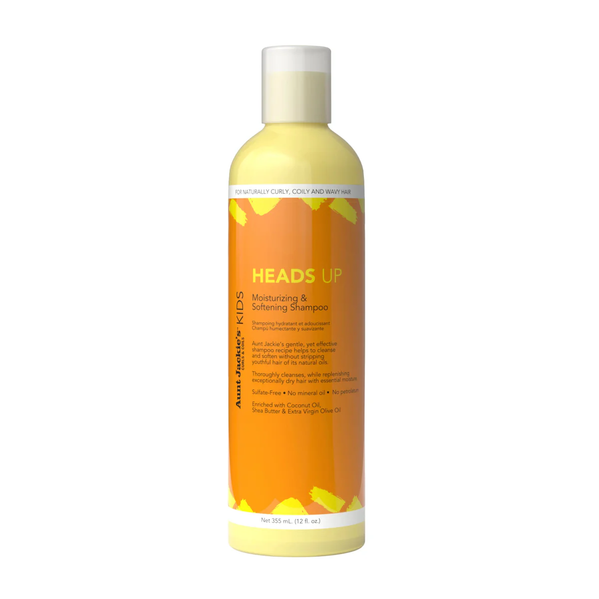 Aunt Jackie's Heads Up Moisturizing & Softening Shampoo 355ml