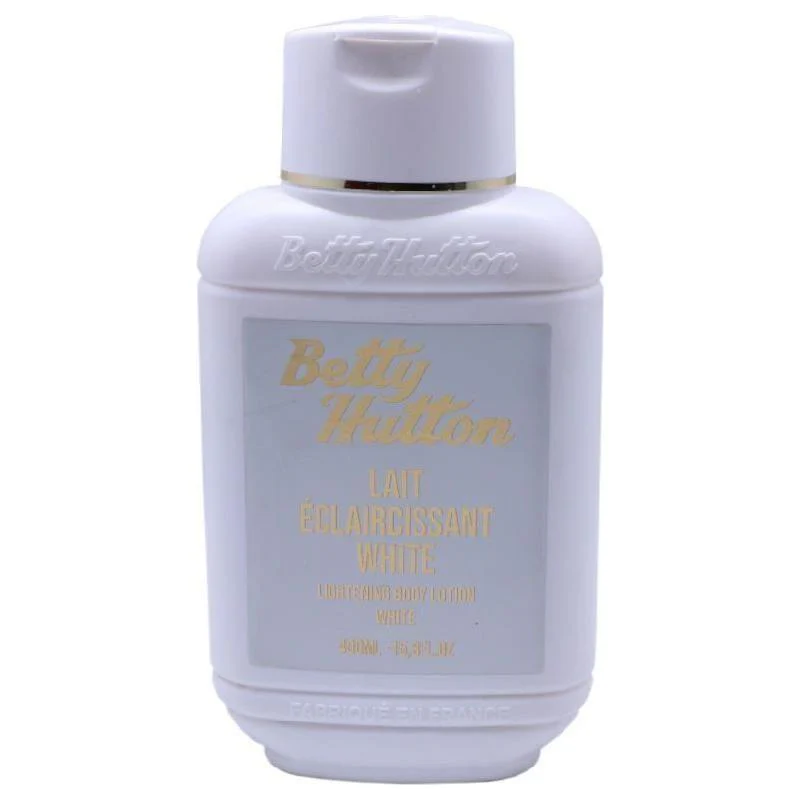 Betty Hutton Lightening Body Lotion White 400ml