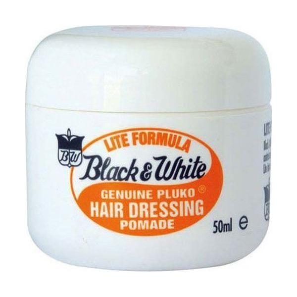 Black & White Genuine Pluko Hair Dressing Pomade 50Ml
