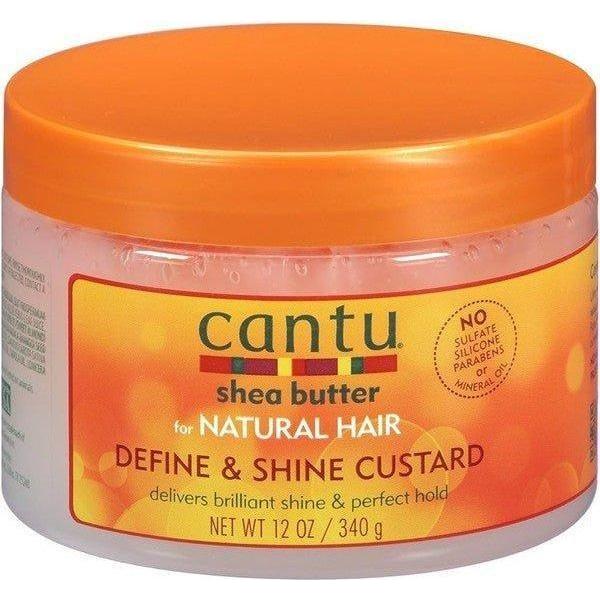 Cantu Shea Butter Define & Shine Custard 340ml - Image 3