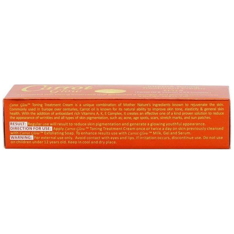 Carrot Glow Intense Toning Treatment Cream with Carrot Oil & Vitamin A,K,E Complex 50g - Image 2