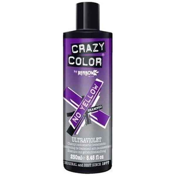 Crazy Color No Yellow Shampoo Ultraviolet 250ml