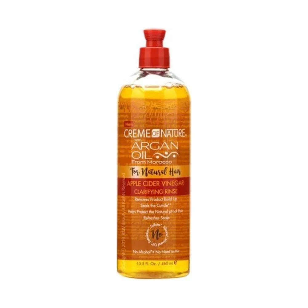 Cream of Nature Argan Oil Apple Cider Vinegar Clarifying Rinse 460ml