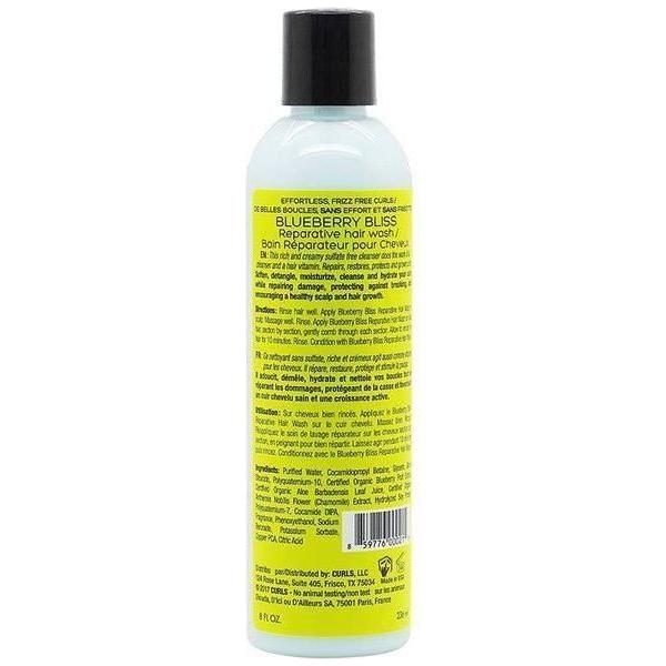 Curls Blueberry Bliss Reparative Hair Wash 236ml - Image 2