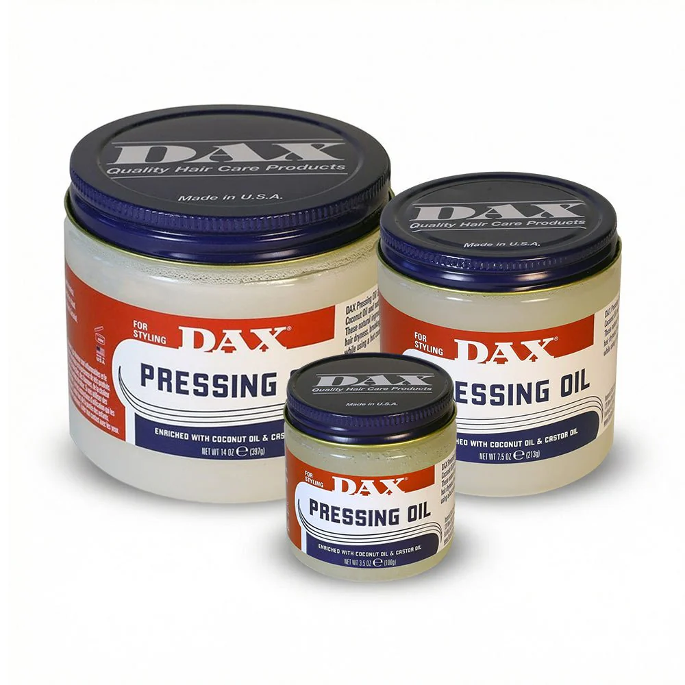DAX Pressing Oil Enriched with Coconut Oil & Castor Oil 3.5/7.5/14 oz