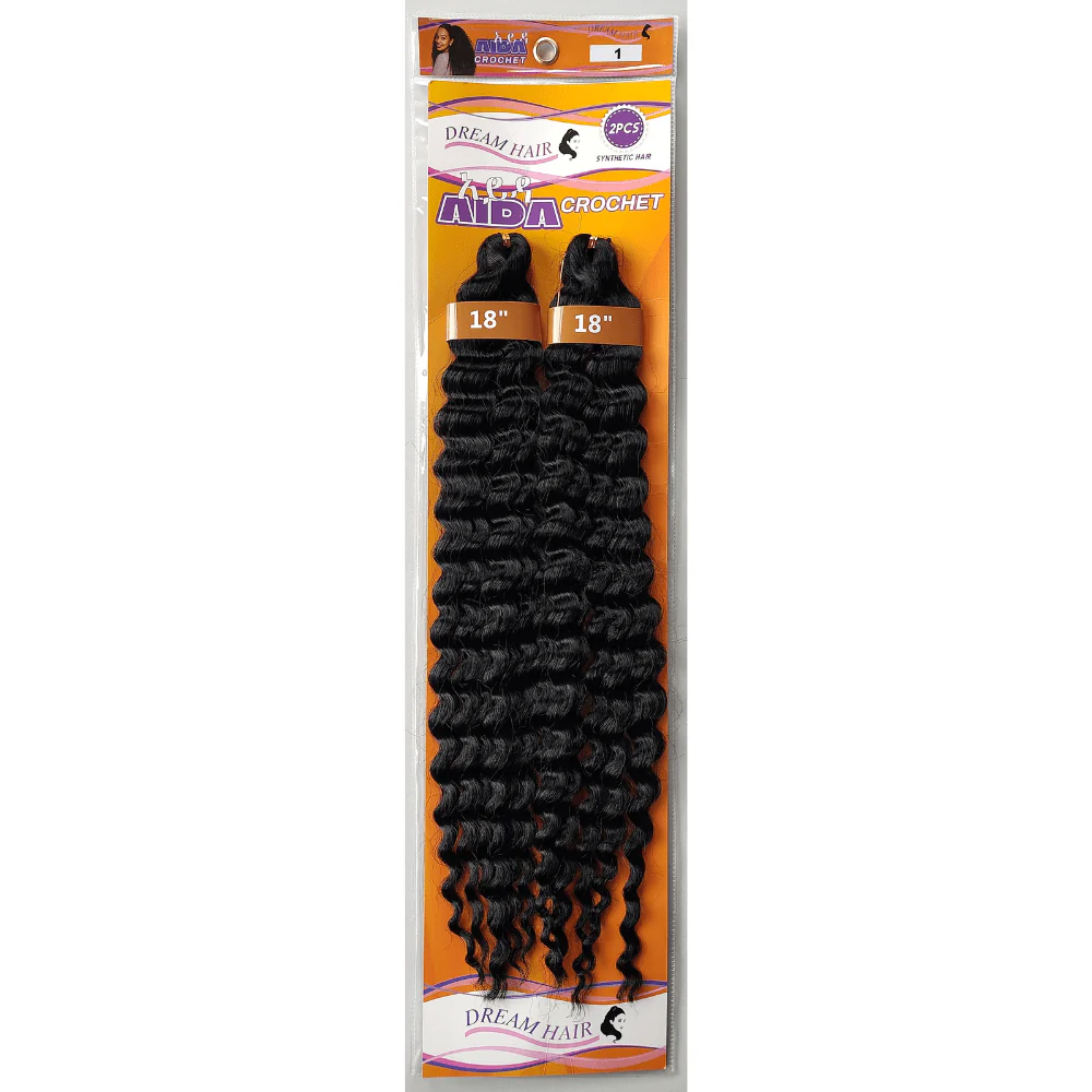 Dream Hair Aida Crochet 18" (2 PCS) - Image 3