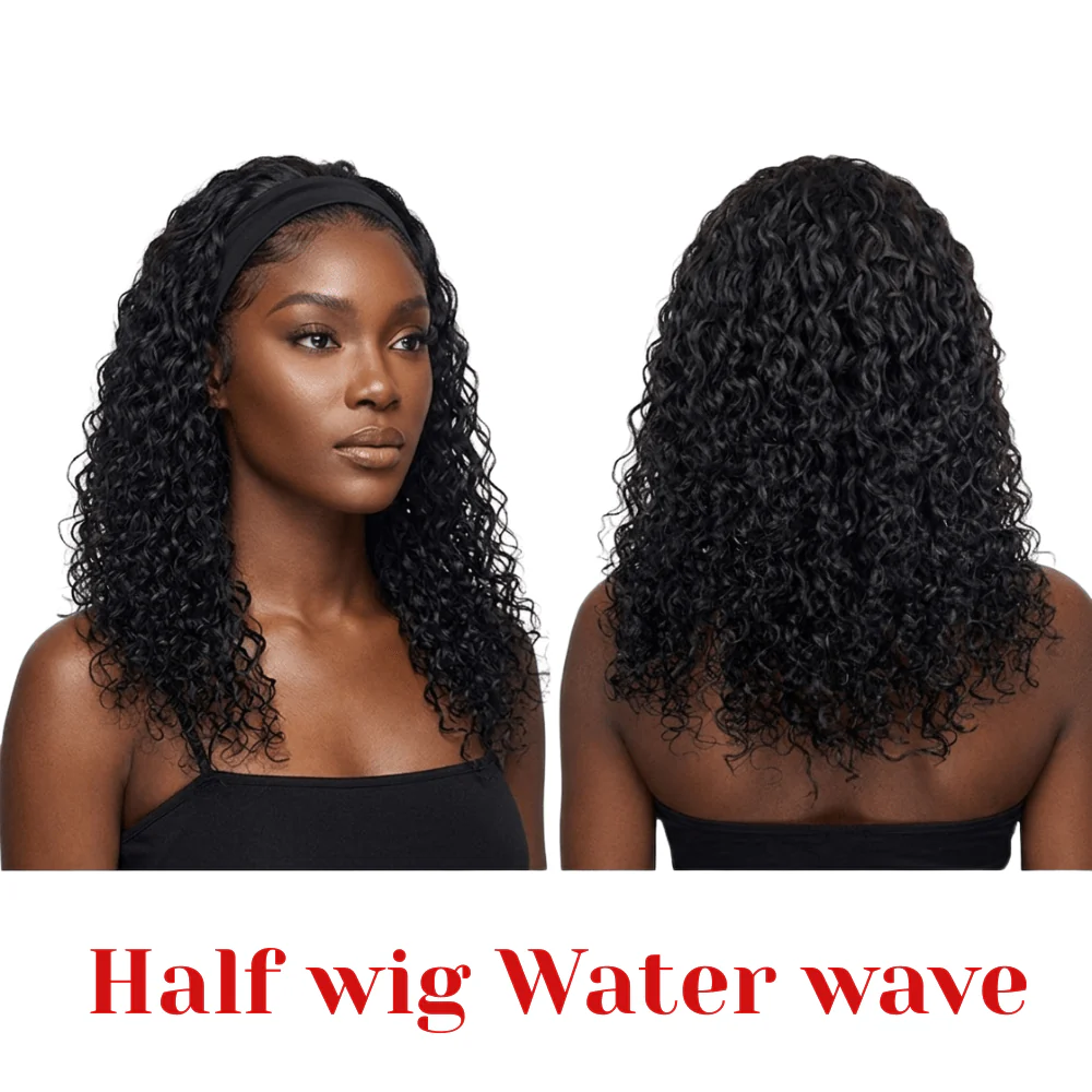 Dream Hair Half Wig Water Wave Natural color 16"/20"