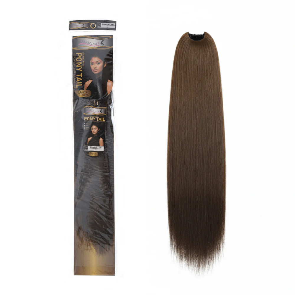 Dream Hair Human Hair Ponytail Straight 18" - Image 7