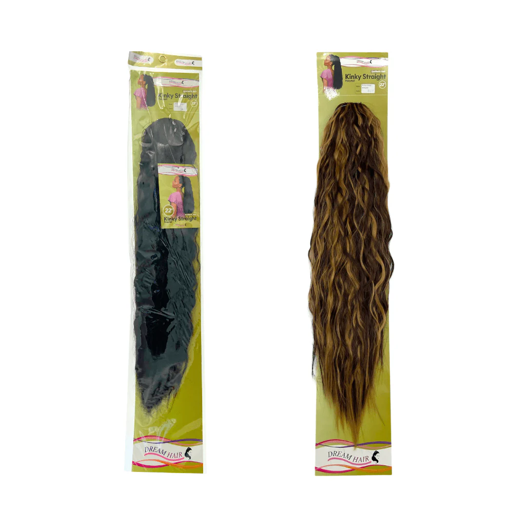 Dream Hair Kinky Straight Ponytail 22" - Image 2