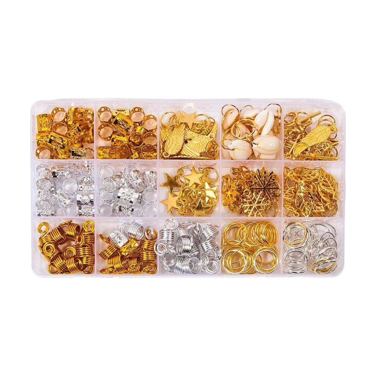 Dreamfix 200pcs Braiding Hair Rings 12 Style - Image 5