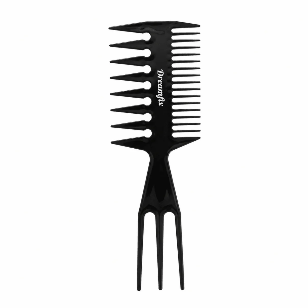 Dreamfix 3 in 1 Double Finish Comb - Black