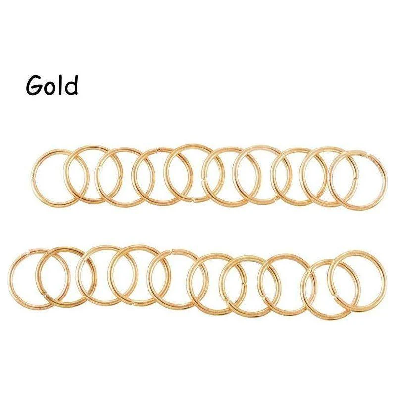 Dreamfix Gold Hair Rings for Braids & Dreadlocks - Image 2