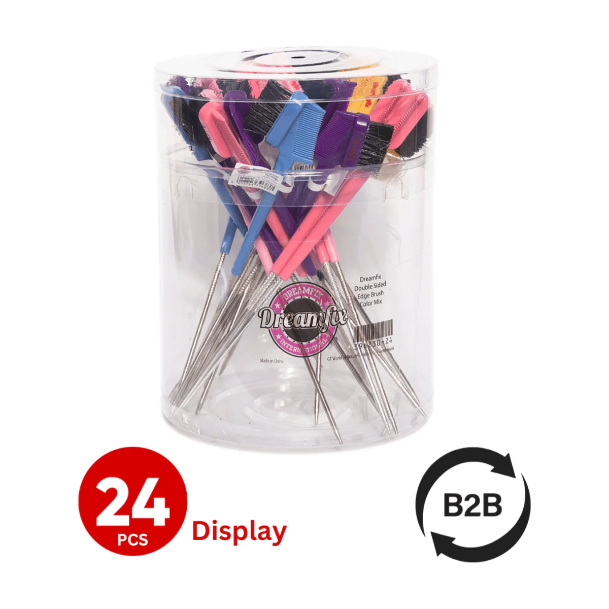 Dreamfix Double Sided Edge Brush Color Mix - Image 2