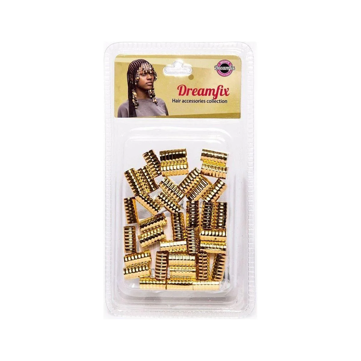 Dreamfix Hair Beads for Kids Gold/Silver - Image 2