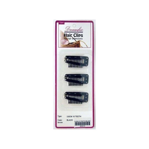 Dreamfix Hair Clips 3 Pcs for Extensions Clips - Image 3