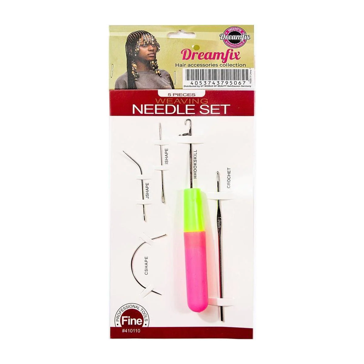 Dreamfix Hair Crochet Hook needle tool crochet 5 Pcs Set Pin - Image 2