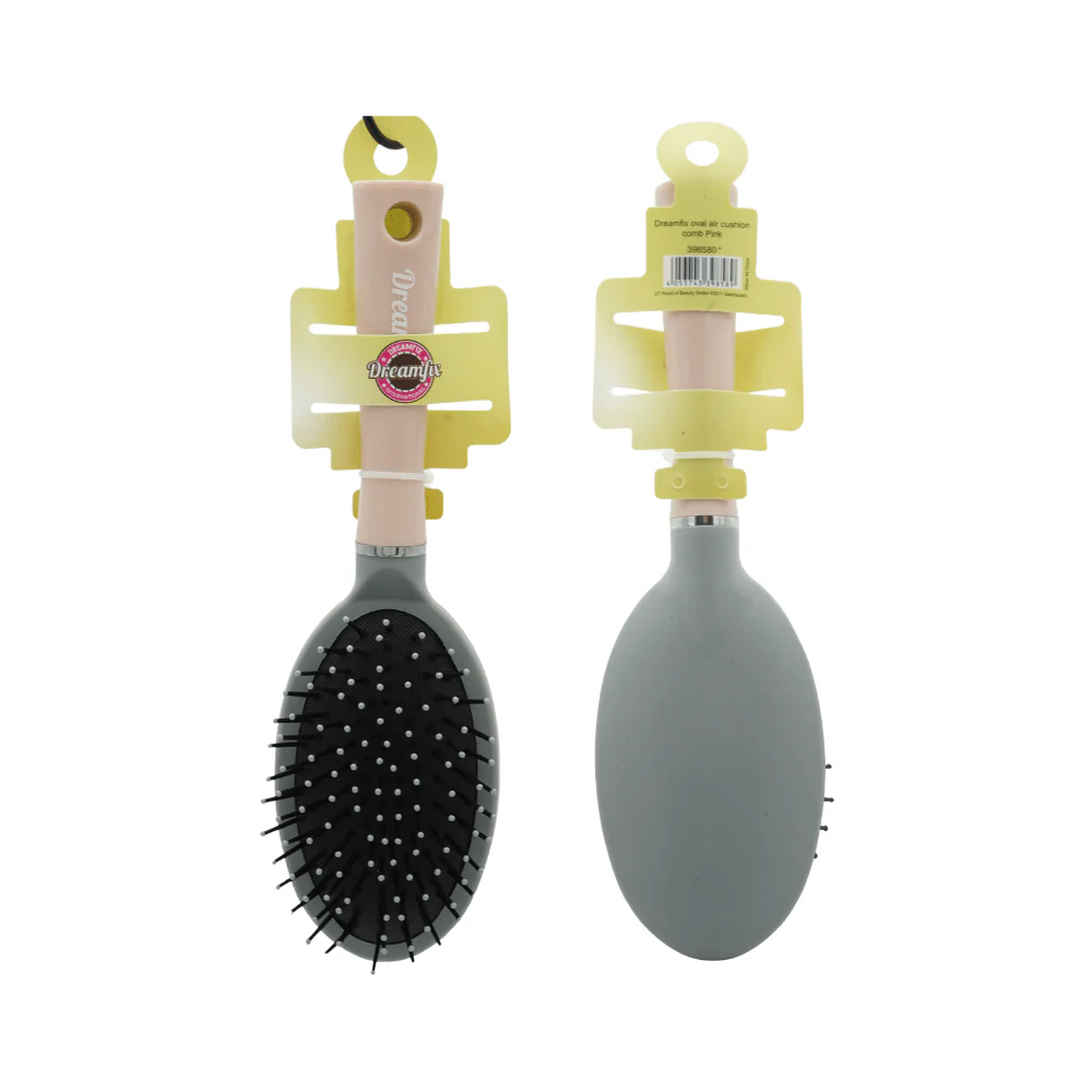 Dreamfix Pink Air Cushion Brush (Oval & Square) - Image 2