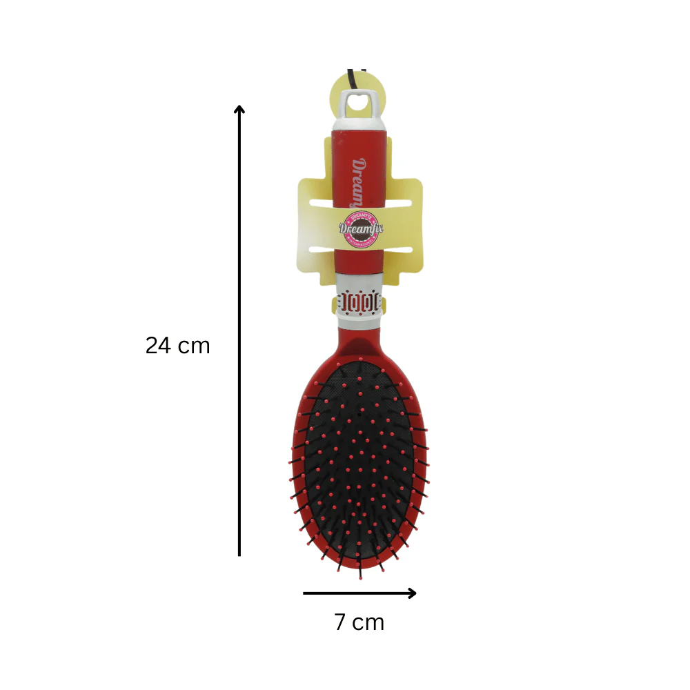 Dreamfix Red Air Cushion Brush (Oval & Square) - Image 4