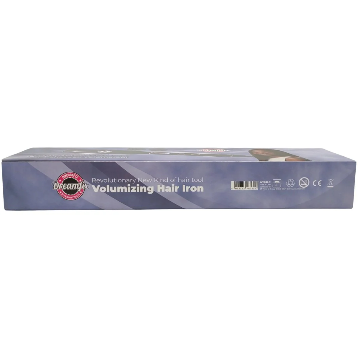 Dreamfix Sleek Ceramic Flat Iron with Digital Control (Black) - Image 8