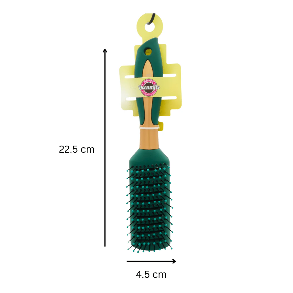 Dreamfix Green Air Cushion Brush (Square & Vent & Paddle) - Image 2