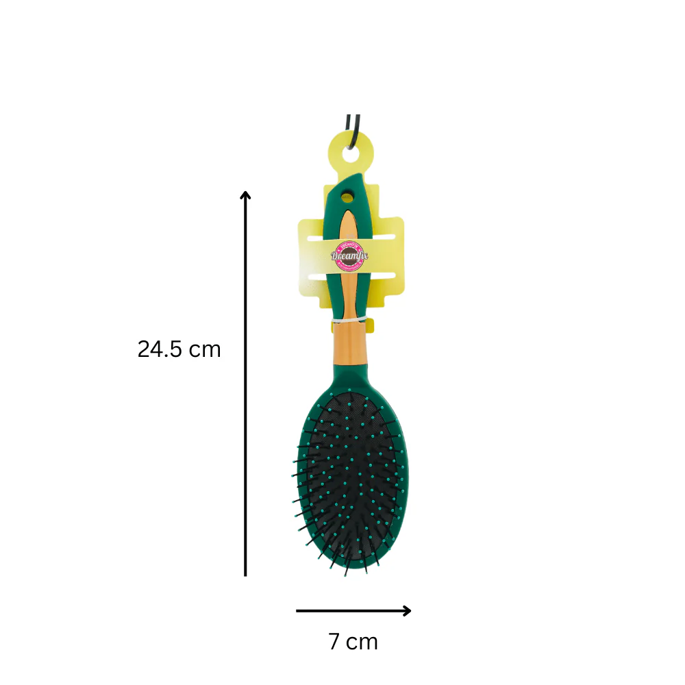 Dreamfix Green Air Cushion Brush (Square & Vent & Paddle) - Image 3