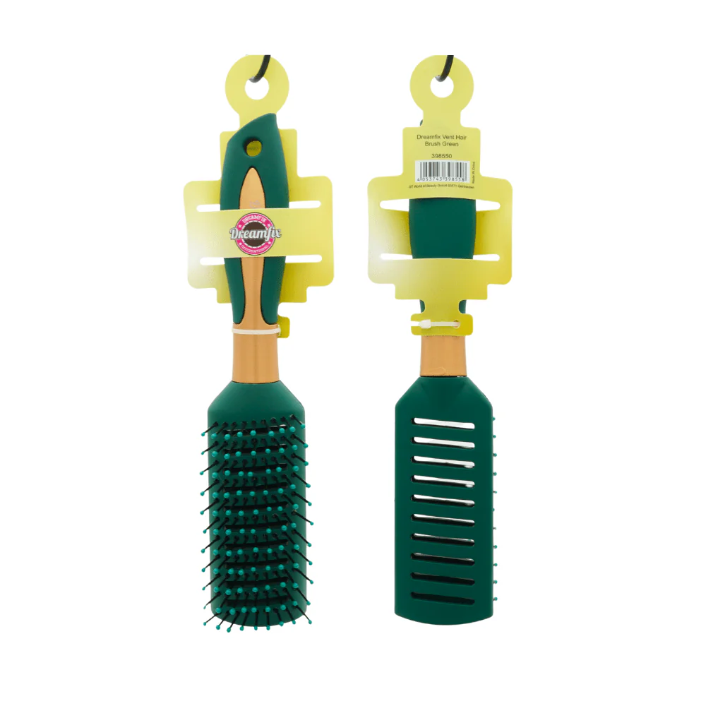 Dreamfix Green Air Cushion Brush (Square & Vent & Paddle) - Image 6