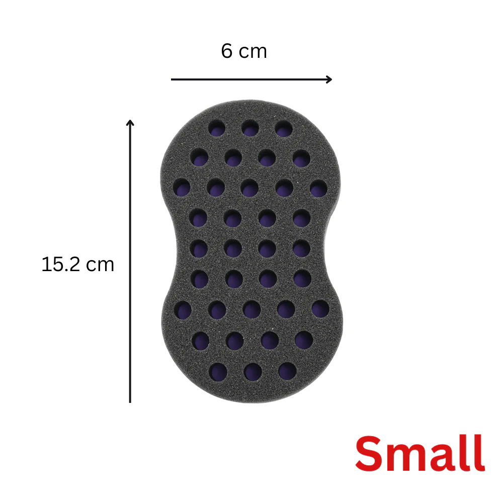 Dreamfix Two-Sided Dreadlocks Foam Twist Sponge (3 sizes) - Image 3