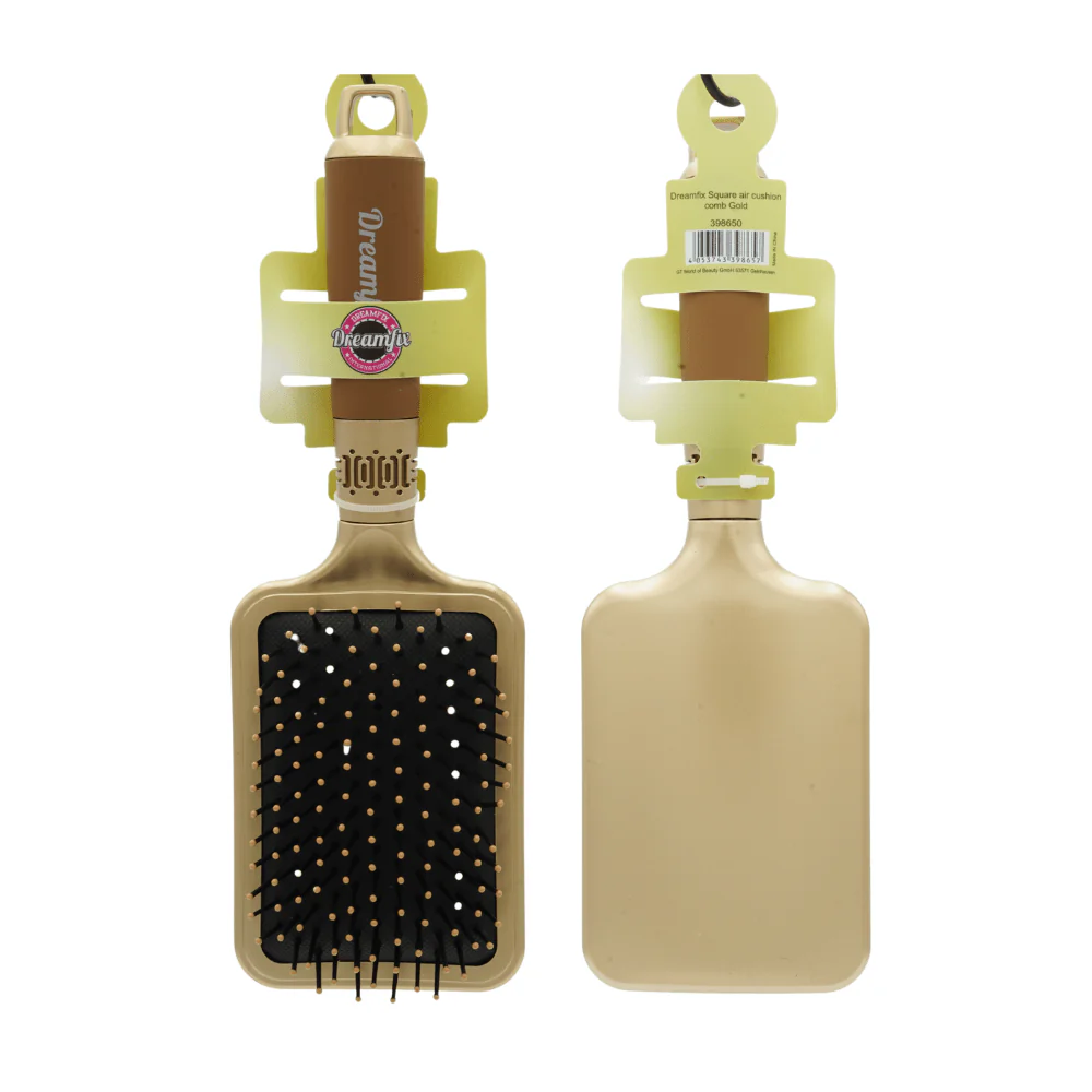 Dreamfix Air Cushion Brush (Gold) (Square & Oval) - Image 3