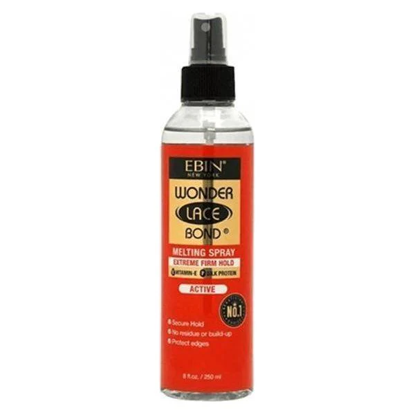 Ebin New York Wonder Lace Bond Melting Spray Active/Supreme/Original 250 ml / 100 ml - Image 2