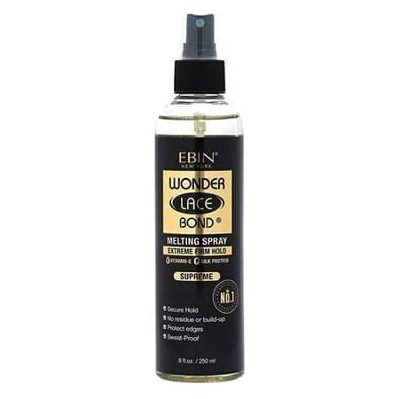 Ebin New York Wonder Lace Bond Melting Spray Active/Supreme/Original 250 ml / 100 ml - Image 3