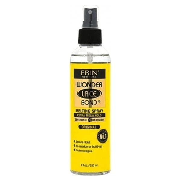 Ebin New York Wonder Lace Bond Melting Spray Active/Supreme/Original 250 ml / 100 ml - Image 6