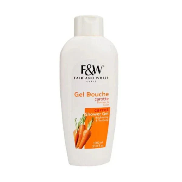 Fair & White Carrot Shower Gel 1000ml