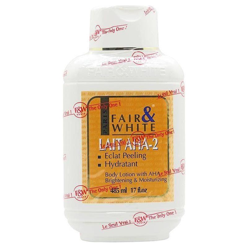 Fair & White Lait AHA-2 Brightening & Moisturizing Body Lotion 485ml