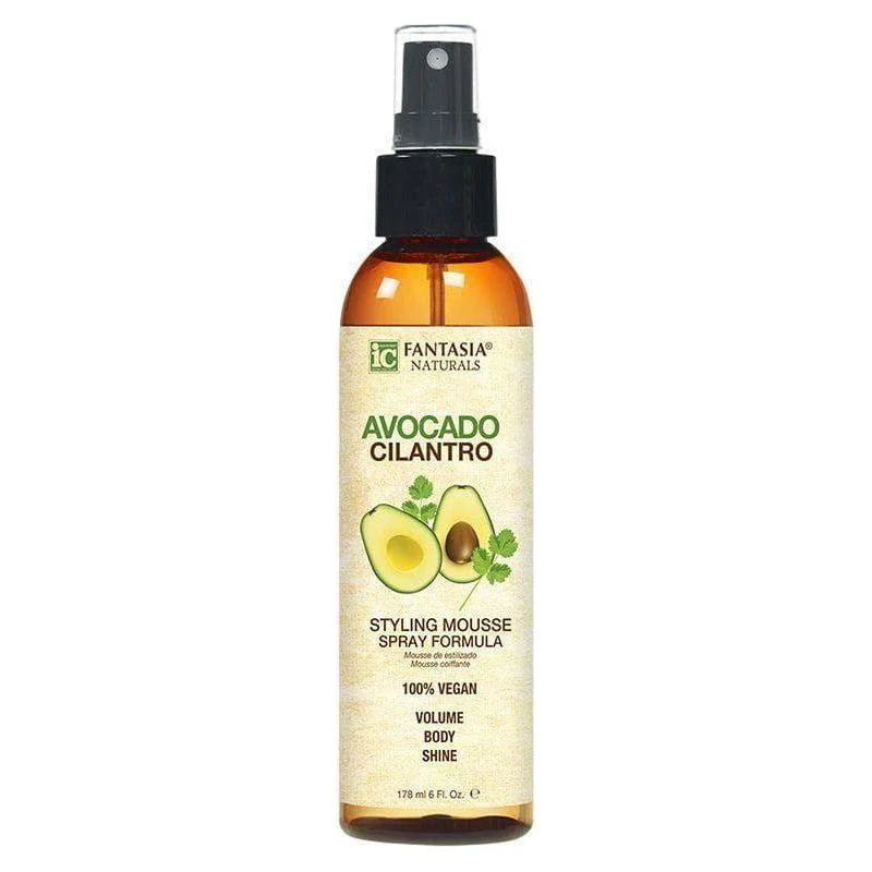 Fantasia ic Avocado Cilantro Styling Mousse Spray Formula 178ml