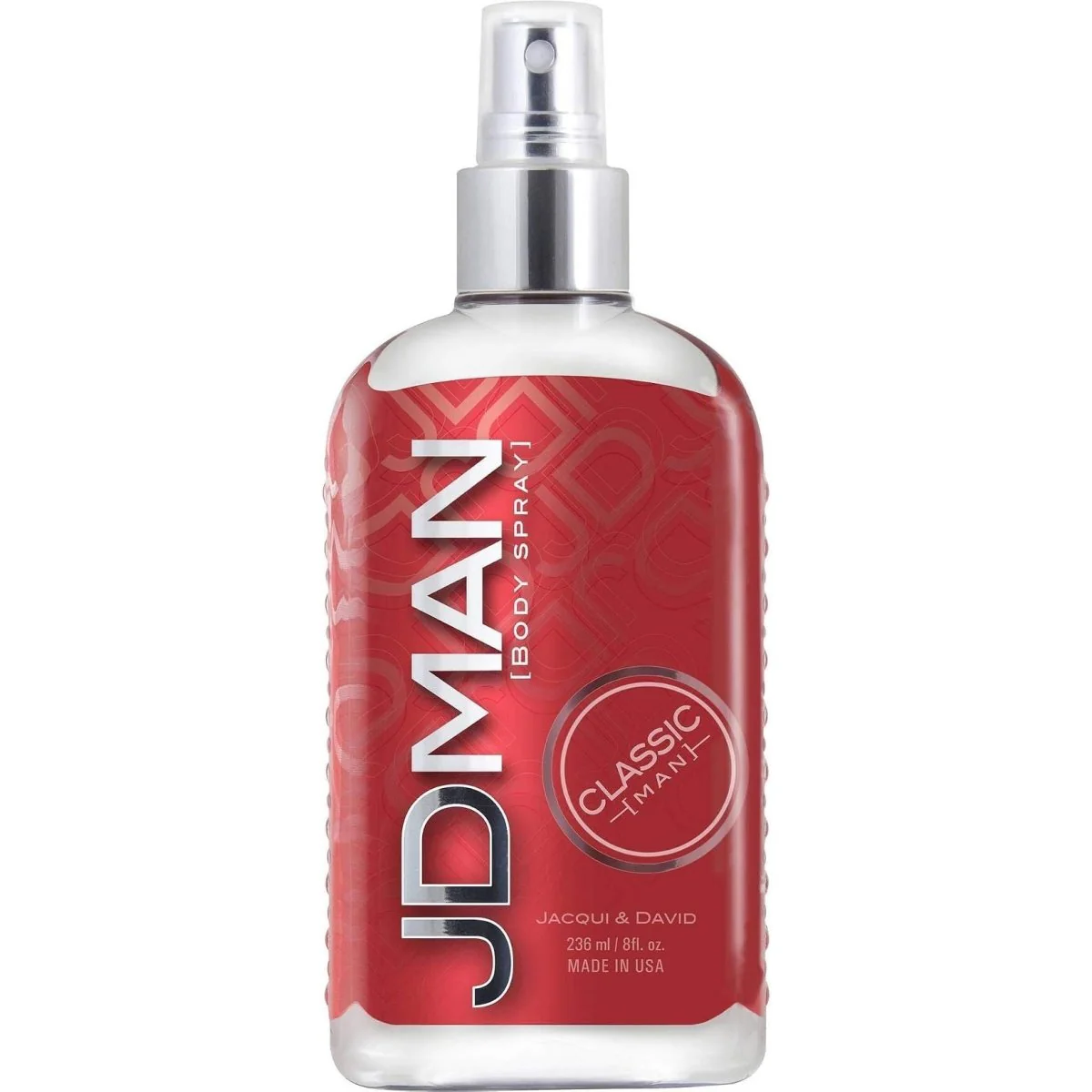 Jacqui & David's JDMAN Classic Man Body Spray 8oz