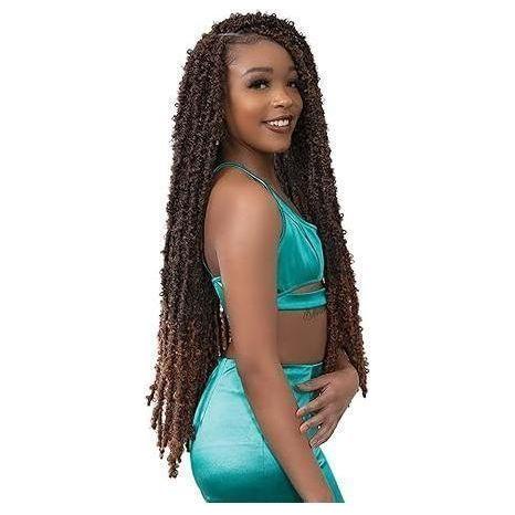 Janet Collection Nala Tress Bali Butterfly Locs Crochet Braids Kunsthaar 18" - Image 2