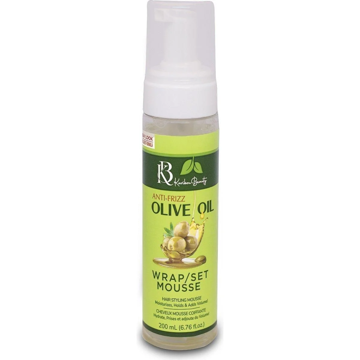 karibou Beauty Olive Oil Wrap Set Mousse 200 ml