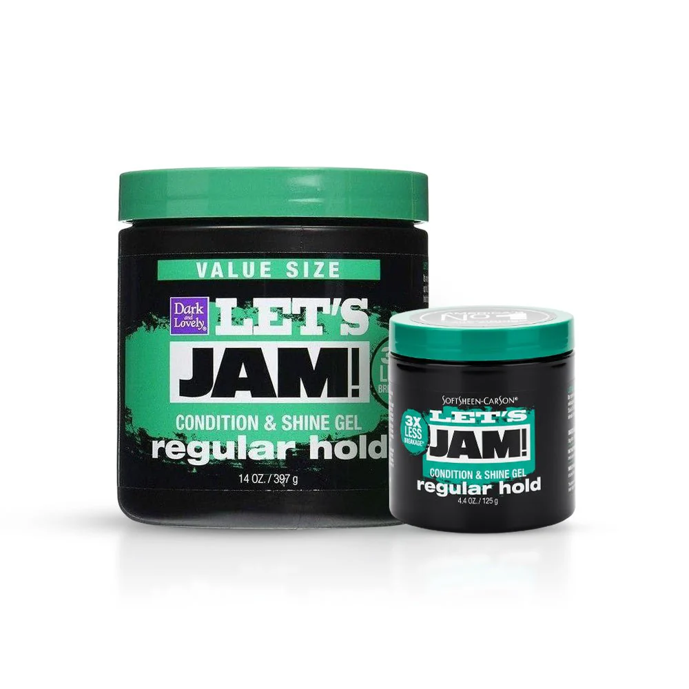 Let's Jam Condition & Shine Gel Regular Hold 125/397g