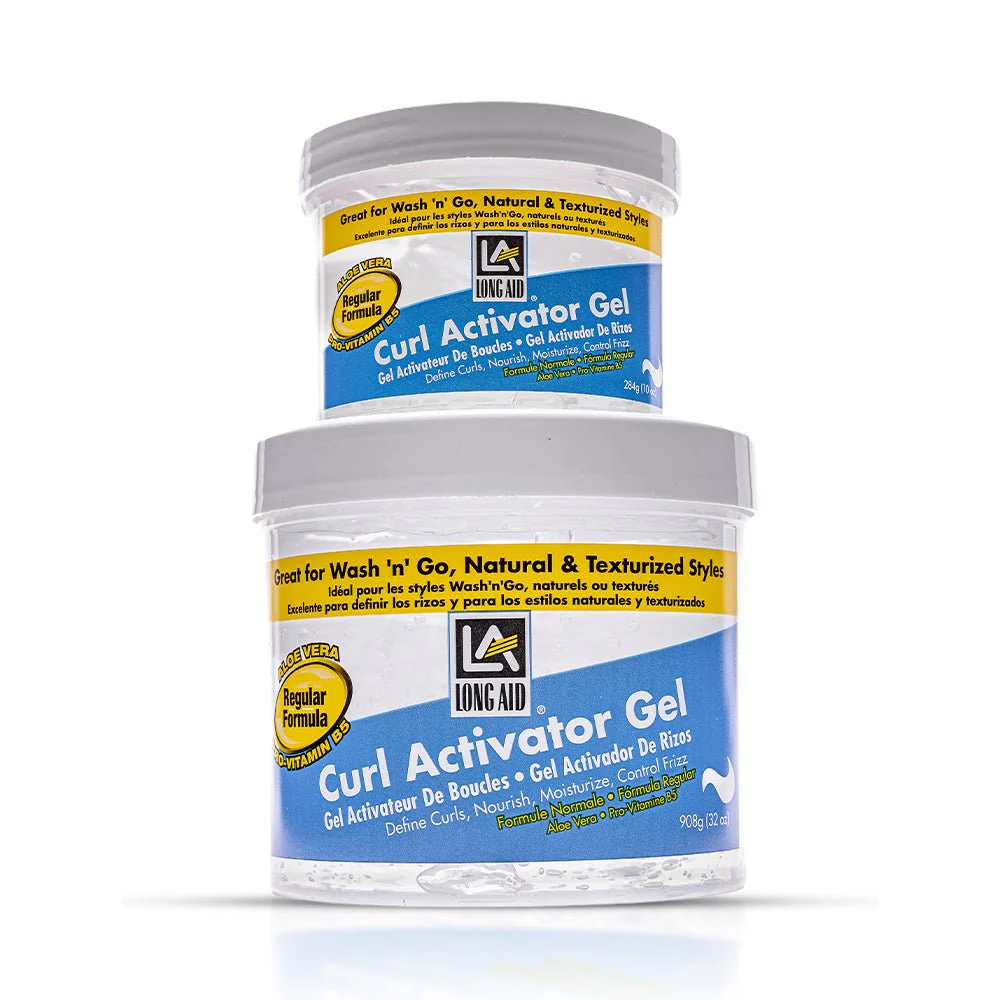 Long Aid Curl Activator Gel Regular Formula 10oz /32oz