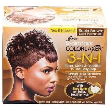 Lusters Shortlooks ColorLaxer  Semi-Permanent 3 IN 1 Color, Relax & Condition - Image 9
