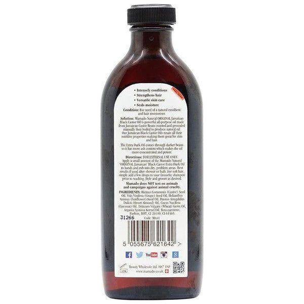 Mamado Original Jamaican Black Castor Oil Extra Dark 150 ml - Image 2