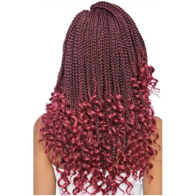 Mane Concept Afri-Naptural 3X Curly Ends Box Braids Kunsthaar 14" / 18" - Image 2