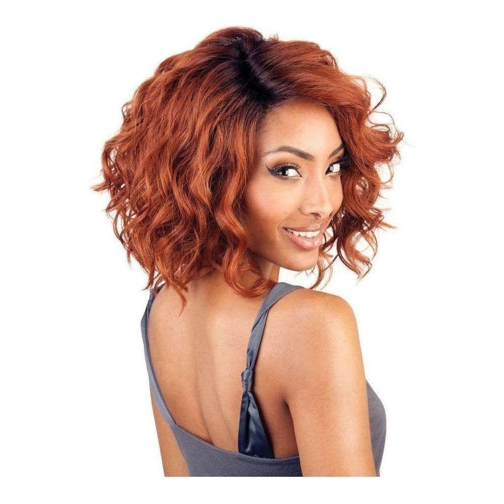 Mane Concept Brown Sugar Swiss Lace Front Blended Echthaar Perücke 206 - Image 2