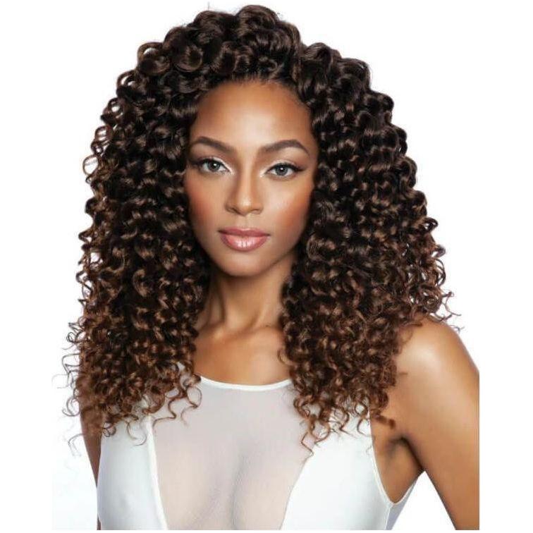 Mane Concept Afri-Naptural Caribbean 3X Sassy Curl Crochet Braid Kanekalon + Toyokalon Fiber 14" - Image 5