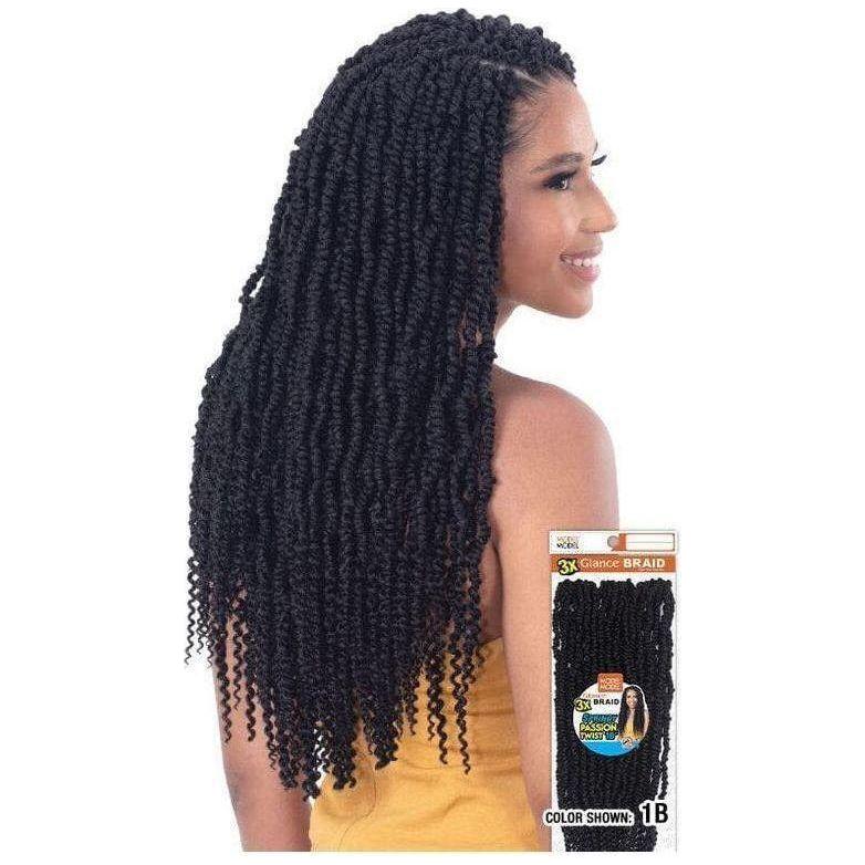 ModelModel 3X Springy Passion Twist 18" - Synthetisches Haar - Image 2
