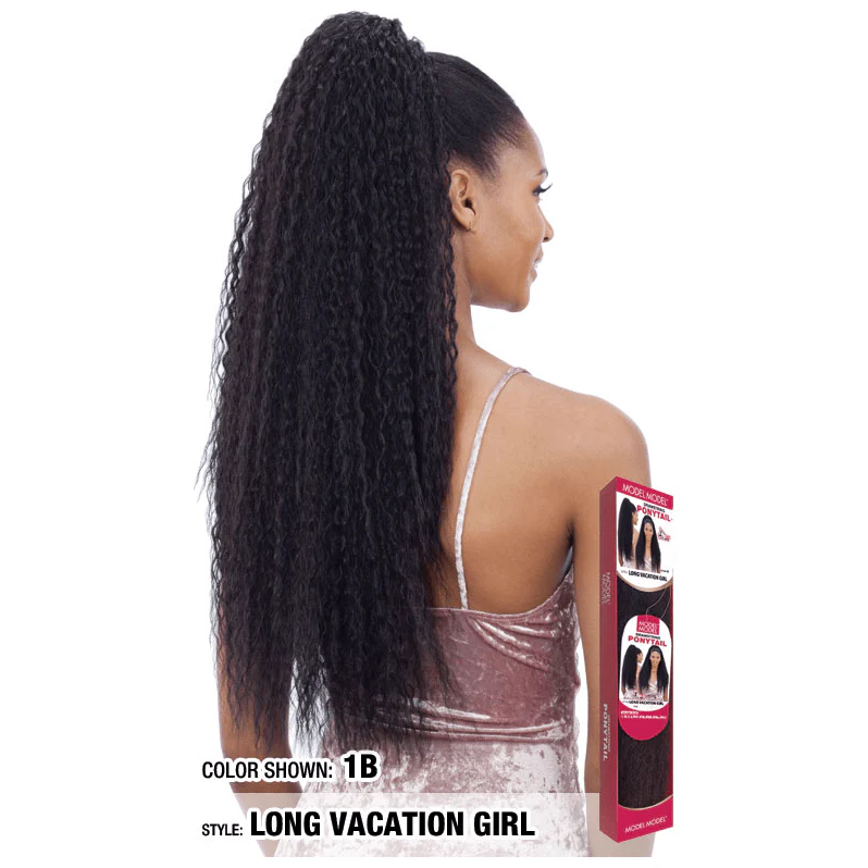 Modelmodel Ponytail Long Vacation Girl _ Kunsthaar - Image 2